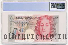 Великобритания, 50 фунтов 1994 года. В слабе PCGS 65