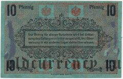 Германия, Chemnitz, 10 пфеннингов