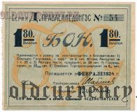Ростов-на-Дону, Правление ДОНГЭС, 1 руб. 80 коп. 1924 года