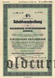 Rheinischen Hypothekenbank, Mannheim, 1000 reichsmark 1941