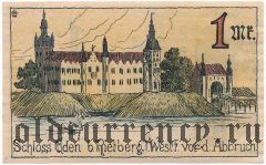 Ритберг (Rietberg), 1 марка 1921 года