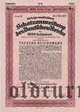 Schatzanweisung des Deutschen Reichs, 1000 рейхсмарок 1937