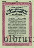 Schatzanweisung des Deutschen Reichs, 1000 рейхсмарок 1936