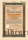 Deutschen Landesrentenbank, Berlin, 5000 reichsmark
