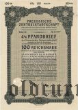 Preussische Zentralstadtschaft, Берлин, 100 reichsmark 1941