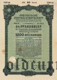 Preussische Zentralstadtschaft, Берлин, 1000 reichsmark 1940