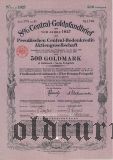 Preussische Central-Bodenkredit, Berlin, 500 goldmark 1928