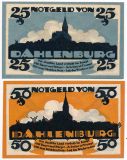 Даленбург (Dahlenburg), 2 нотгельда 1920 года
