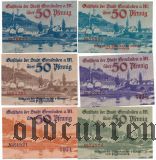 Гемюнден (Gemünden), 6 нотгельдов 1920 года
