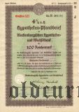 Mecklenburgischen Hypotheken- und Wechselbank, 100 reichsmark 1938