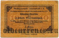 Имменштадт (Immenstadt), 10 пфеннингов 1917 года