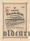 Hohenlohe-Werke, 1000 reichsmark 1911