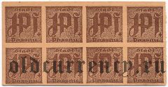 Пассау (Passau), 1 пфеннинг (1921) года. Сцепка из 8 шт. Вар. 3