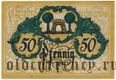 Трибес (Triebes), 50 пфеннингов 1919 года