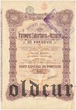Бельгия, Tramways Suburbains et Vicinaux de Varsovie, акция на предъявителя