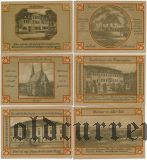 Веймар (Weimar), 6 нотгельдов 1921 года