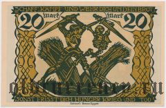 Констанц (Konstanz), 20 марок 1922 года