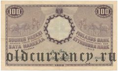 Русская Финляндия, 100 марок 1909 года