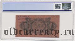 Стрейтс Сетлментс, 1 доллар 1916 года. В слабе PCGS 35