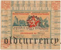 Центральный комитет работников искусств, физкультзаем 1933 года