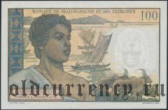Коморы, 100 франков (1963) года