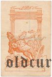Львов, Кондитерская Людвика Залевского, 1 крона, коричневая