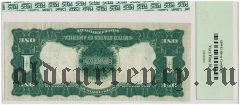 США, 1 доллар 1899 года. Брак: RV перевернут. В слабе PCGS
