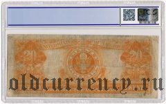 США, 20 долларов 1922 года. Replacement/Замещение. В слабе PCGS