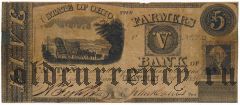 США, Farmers Bank, 5 долларов 1836 года