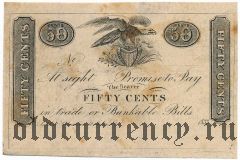 США, Нью-Йорк, 50 центов 1837 года