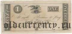 США, Нью-Йорк, 1 доллар 1837 года