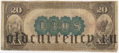 США, 20 долларов 1882 года