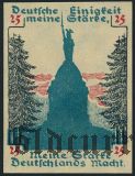Детмольд (Detmold), 25 пфеннингов 1920 года