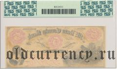 США, Mc. Kean County Bank, 5 долларов. В слабе PCGS