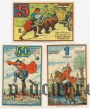 Ринтельн (Rinteln), 3 нотгельда 1920 года