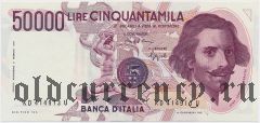 Италия, 50.000 лир 1984 года