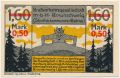 Брауншвейг (Braunschweig), 50 пфеннингов 1921 года. Надпечатка номинала