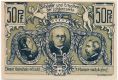 Зондерсхаузен (Sondershausen), 50 пфеннингов 1921 года