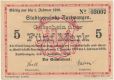 Фуртванген (Furtwangen), 5 марок 1918 года