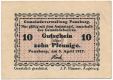 Пенцберг (Penzberg), 10 пфеннингов 1917 года