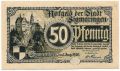 Зигмаринген (Sigmaringen), 50 пфеннингов 1920 года