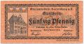 Роттенбург (Rottenburg), 50 пфеннингов 1918 года